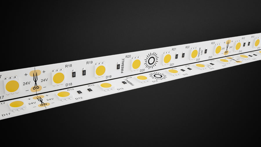 CPO Custom Length 24V FIREBALL™ LED Tape Light