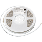 LED strip light in a plastic spool showing the Fantom LED brand name and has a cut logo to indicate where you could cut it to desired length. 