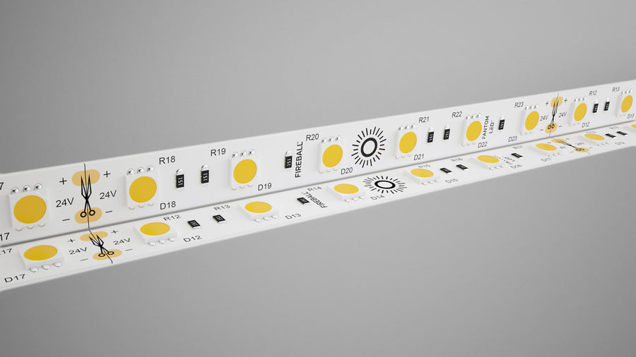 CPO Custom Length 24V CHROMA™ LED Tape Light